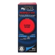 Презервативы латексные My ONE Super Wide 64J большого размера (цена за упаковку, 10 шт.)