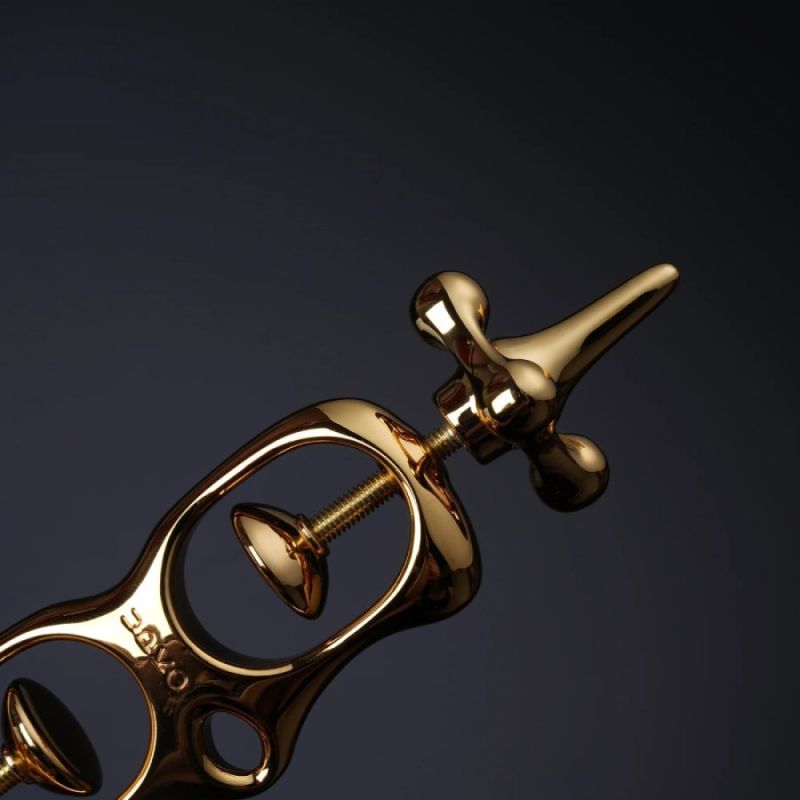 Металеві наручники UPKO Finger Bound Play Collection для великих пальчиків рук, золотисті вид 10