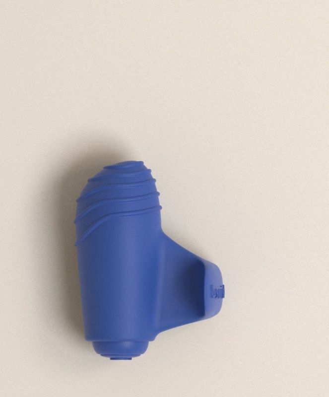 Міні-вібратор на палець Blush B Swish Bteased Basic Finger синій вид 3