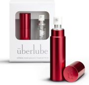 Набір для подорожей: Лубрикант на силіконовій основі Uberlube у червоному футлярі, 15 мл