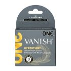 Презервативи ультратонкі ONE Vanish Hyperthin латексні (ціна за упаковку, 3 шт.) вид 2