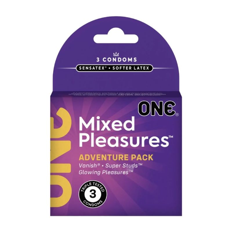 Презервативи ONE Mixed Pleasure, 3 шт вид 2