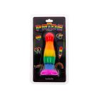 Анальна пробка TOY JOY Fun Stuffer, L, різнокольорова, 12,5 × 3,3 см вид 3