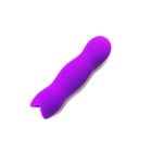 Насадка на віброкулю Odeco Qamra з рельєфною поверхнею, фіолетова вид 4