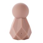 Вібратор для клітора Sweet Em Crystal у формі кристала з гранями, рожевий, 8 × 4,8 см вид 4