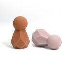 Вібратор для клітора Sweet Em Crystal у формі кристала з гранями, рожевий, 8 × 4,8 см вид 7