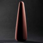 Вібратор для клітора Sweet Em Cone у формі конуса, ребристий, фіолетовий, 12,8 × 3,8 см вид 12