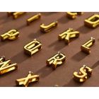 Чокер з написом BITCH від UPKO з італійської шкіри, чорний із золотою фурнітурою, One Size вид 12