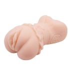 Мастурбатор вагина реалистичная с вибрацией Crazy Bull Vagina Masturbator Flesh Vibrating телесный вид 2