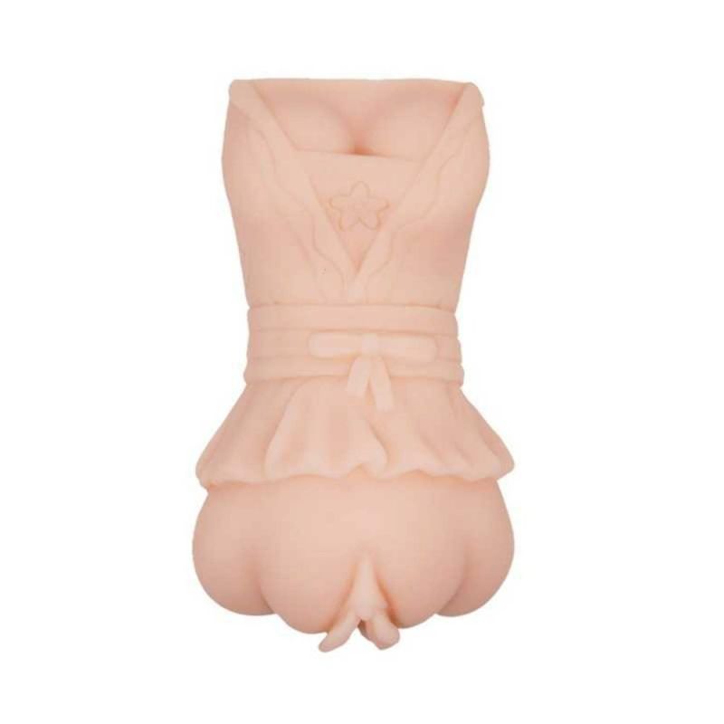 Мастурбатор вагіна реалістична з вібрацією Crazy Bull Vagina Masturbator Flesh Vibrating тілесний вид 3