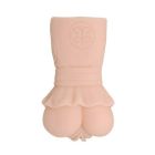 Мастурбатор вагина реалистичная с вибрацией Crazy Bull Vagina Masturbator Flesh Vibrating телесный вид 4
