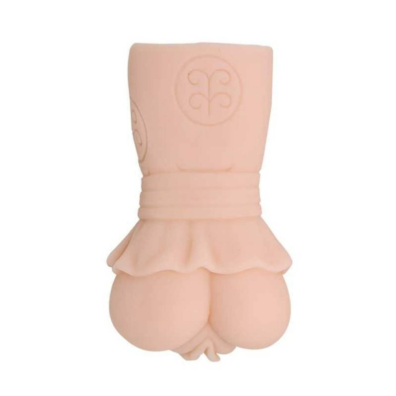 Мастурбатор вагіна реалістична з вібрацією Crazy Bull Vagina Masturbator Flesh Vibrating тілесний вид 4