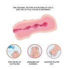 Мастурбатор вагина реалистичная с вибрацией Crazy Bull Vagina Masturbator Flesh Vibrating телесный вид 6