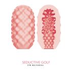 Мастурбатор міні в колбі, з рельєфом із кульок Pretty Love Seductive Golf Cupid X Egg вид 4