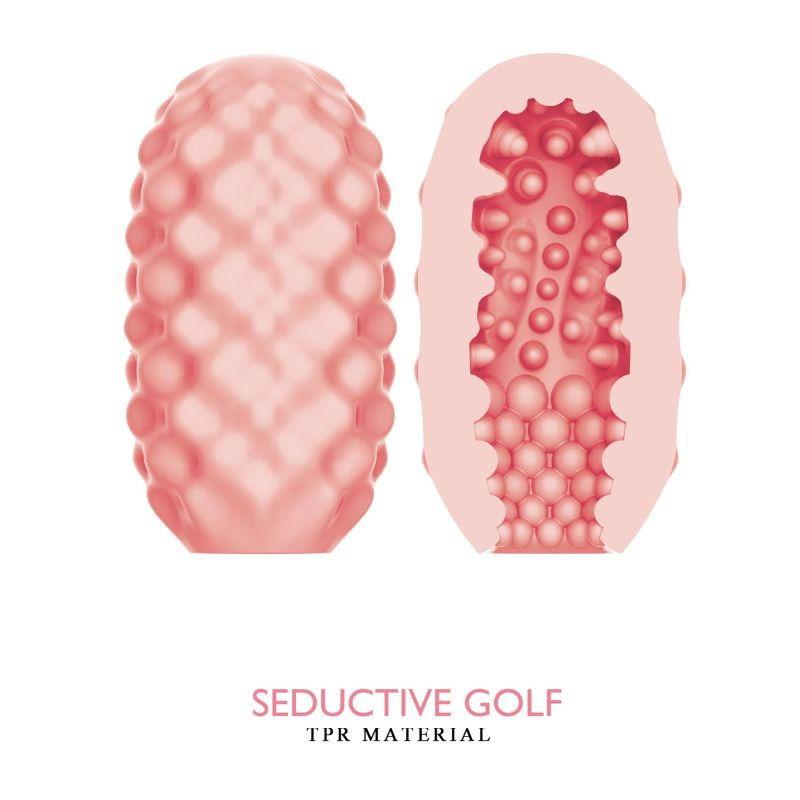 Мастурбатор мини в колбе, с рельефом из шариков Pretty Love Seductive Golf Cupid X Egg вид 4