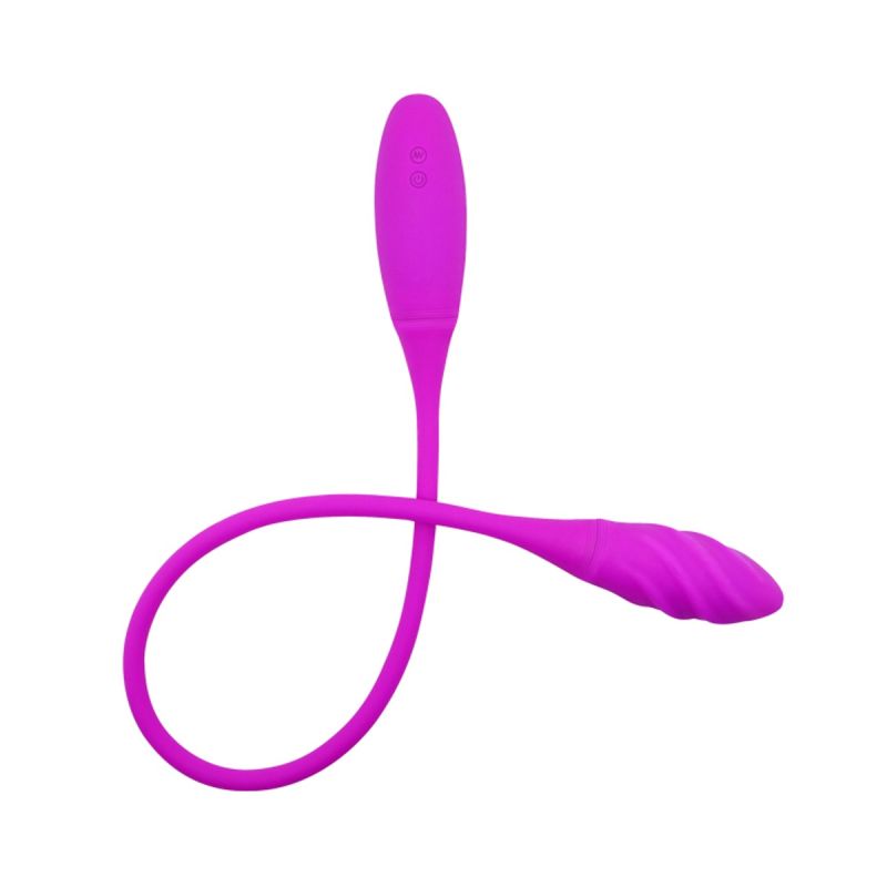 Вібратор подвійний Snaky Vibe Pretty Love вид 2