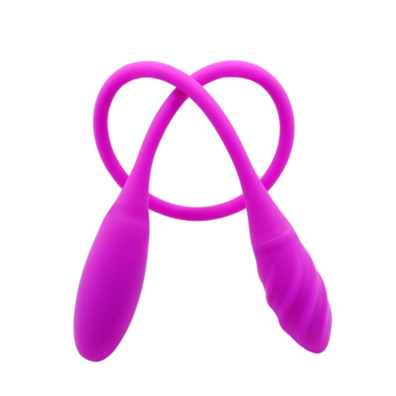 Вібратор подвійний Snaky Vibe Pretty Love вид 4