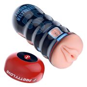 Мастурбатор реалістичний із вакуумом Pretty Love Masturbator Vacuum Cup, в колбі, 18 х 7 см
