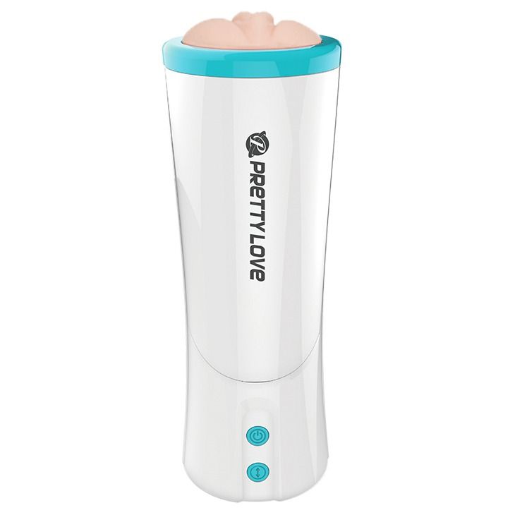 Автоматичний мастурбатор Pretty Love Aby Vagina Masturbator Flesh Tube з поступальними рухами вид 4