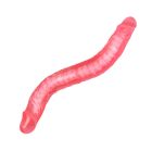 Двосторонній фалоімітатор Baile Double Dong рожевий, 36 см х 4.6 см вид 4