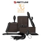 Набір БДСМ 6 предметів Pretty Love 30th ANNIVERSARY Baile чорний вид 2