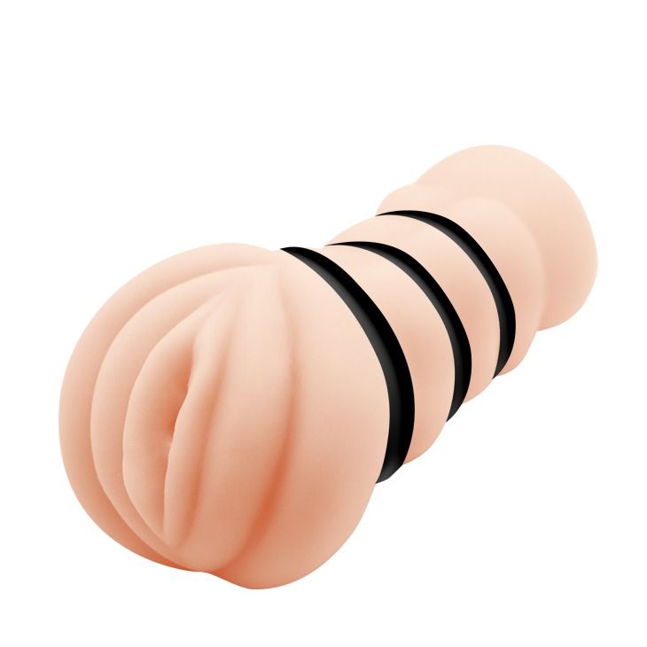 Мастурбатор реалістичний Crazy Bull Pocket Pussy із кібершкіри, 15 см вид 2