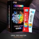 Саше мастила для орального сексу OLO тепло/холод, на водній основі (ціна за 8 шт. в упаковці) вид 6