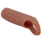 Стимулююча насадка на пеніс PRETTY LOVE Hartman ребриста, 11.2 х 2.4 см вид 6