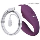 Вібратор для пар із кліторальною стимуляцією PRETTY LOVE Shey з додатком, фіолетовий вид 6