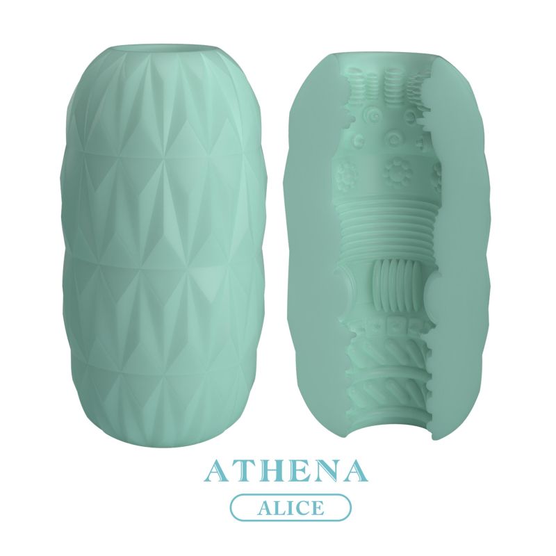 Мастурбатор яйце PRETTY LOVE Athena Alice блакитний, 11.3 x 5.9 см вид 3