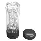 Вібромастурбатор прозорий PRETTY LOVE JAMARA в колбі, прозорий, 19 х 6.5 см вид 5