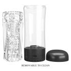 Вібромастурбатор прозорий PRETTY LOVE JAMARA в колбі, прозорий, 19 х 6.5 см вид 6