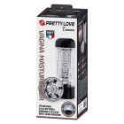 Вібромастурбатор прозорий PRETTY LOVE JAMARA в колбі, прозорий, 19 х 6.5 см вид 11