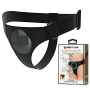 Трусики для страпону Pretty Love на ременях, чорні, 58-86 см