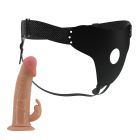 Страпон порожнистий Pretty Love Mavis з кліторальним відростком, 19 х 4.6 см вид 4