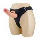 Страпон порожнистий Pretty Love Mavis з кліторальним відростком, 19 х 4.6 см вид 8