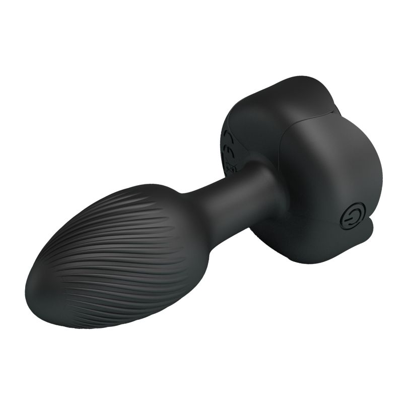 Анальний вібратор PRETTY LOVE Olman з мерехтливим підсвічуванням, 8.8 см вид 4