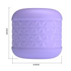 Міні-мастурбатор нереалістичний Pretty Love Cory, фіолетовий вид 7