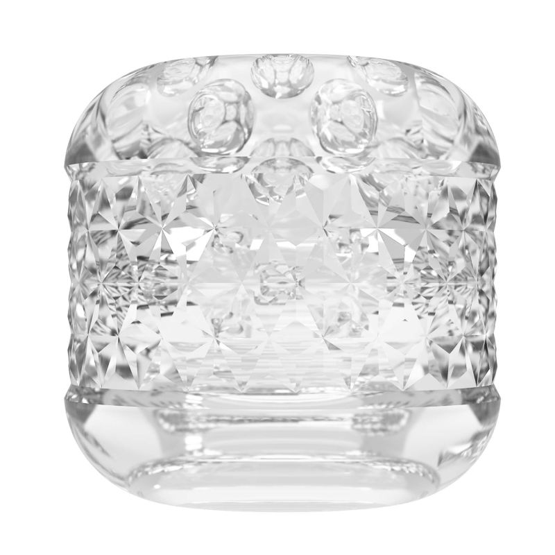 Міні-мастурбатор нереалістичний Pretty Love Cole двосторонній, прозорий вид 7