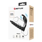 Віброкільце з кліторальним та анальним стимулятором PRETTY LOVE Blackney, чорне вид 11