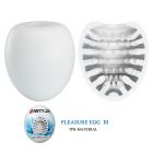 Мастурбатор яйцо Pretty Love Pleasure Egg белый вид 2