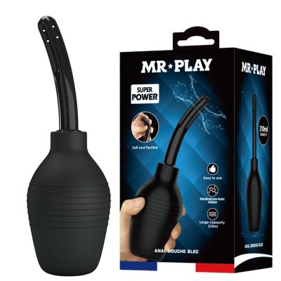 Анальный душ Pretty Love MR PLAY черный, 310 мл