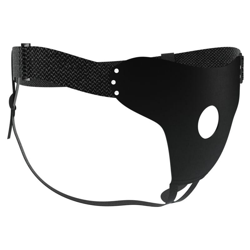 Трусики-ремені для страпону Pretty Love Love Spell, чорні, 80-118 см вид 4