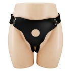 Трусики-ремені для страпону Pretty Love Love Spell, чорні, 80-118 см вид 8