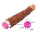 Вібратор реалістичний Baile коричневий, 21,5 × 4 см вид 7