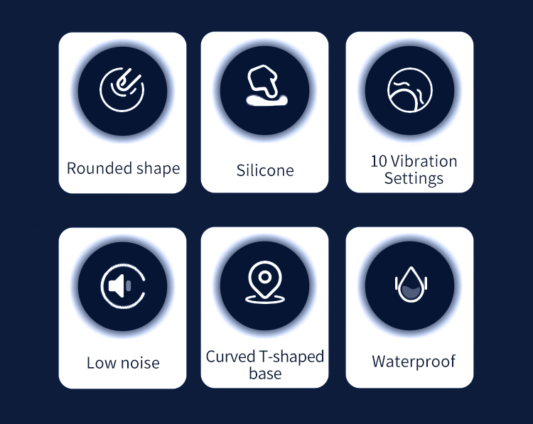 Анальна пробка з вібрацією Pretty Love Aeolis, чорна, 11 см х 3 см вид 5