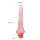 Вібратор реалістичний з хребтом Baile бежевий, 19.3 х 2.8 см вид 6