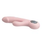 Вибратор с клиторальным отростком Selene розовый Pretty Love вид 4