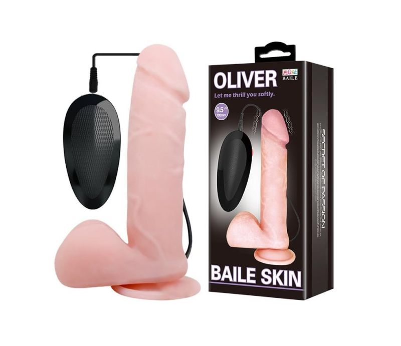 Вибратор с пультом 19,5 см Oliver вид 2