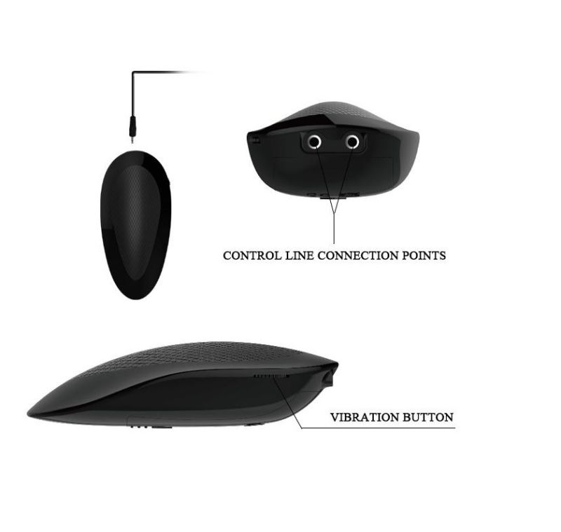 Вібратор із пультом 19,5 см Oliver вид 5